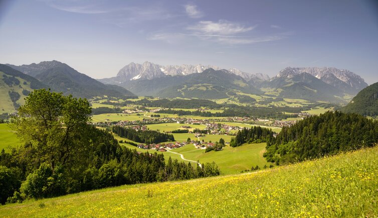 Kaiserwinkl Urlaub Landschaft Koessen