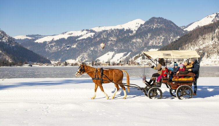 Kaiserwinkl Urlaub Walchsee Winter