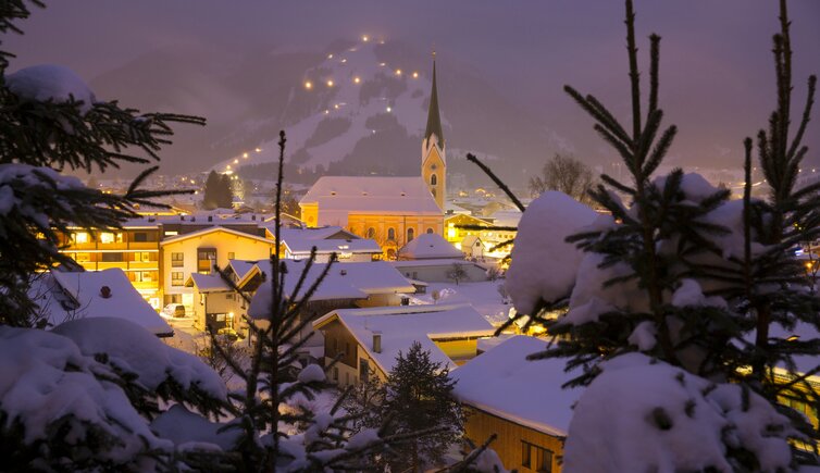 Kaiserwinkl Urlaub Winterlandschaft Koessen