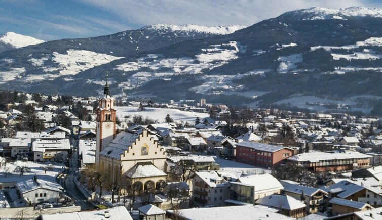 Marien Basilika Absam Winter