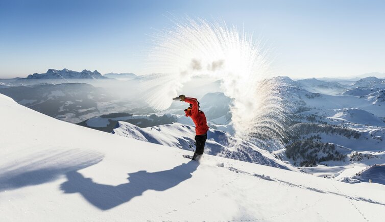 Schneespass Kitzbueheler Alpen Brixental