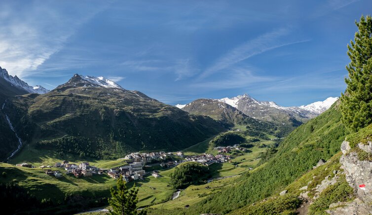 gurgl ortsaufnahme sommer