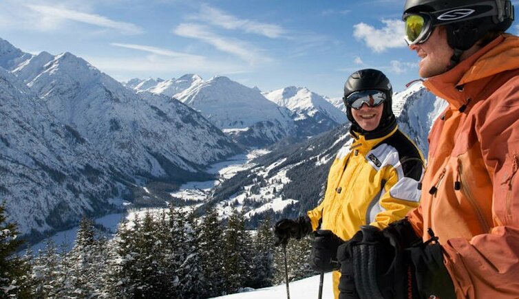 winter lechtal Skigebiet Joechelspitze