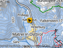 Karte: Schloss Weißenstein Tirol