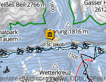 Karte: Talschaftsmuseum Deferggen Tirol