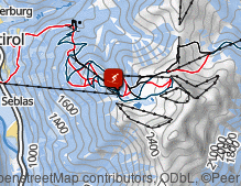 Karte: Skigebiet Großglockner Resort tirol