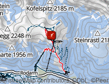 Karte: Skigebiet Golzentipp tirol