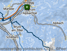 Karte: Reith im Alpbachtal