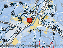 Karte: Panorama Badewelt St. Johann / Piscina Panorama Badewelt St. Johann