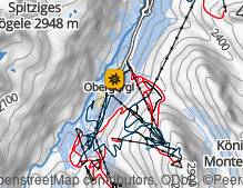 Karte: Naturpark Ötztal / Parco Naturale Oetztal