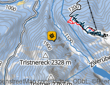 Karte: Naturpark Zillertaler Alpen / Parco Naturale Alpi dello Zillertal