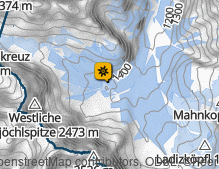 Karte: Alpenpark Karwendel / Parco alpino Karwendel