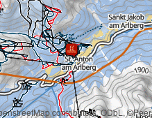 Karte: Arlberg WellCom / Arlberg WellCom