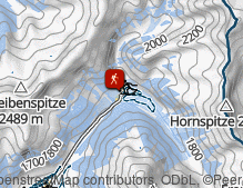 Karte: Wanderung zum Tuxerjochhaus