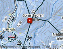 Karte: Wanderung zur Alpe Kalbelehof im Vilstal