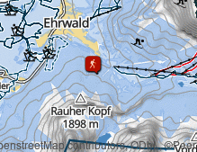 Karte: Wanderung zur Coburger Hütte