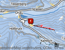 Karte: Rundwanderung auf den Dorfberg