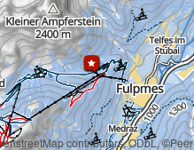 Karte: Stubai Baumhausweg