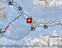 Karte: Kletterwald Bichlbach