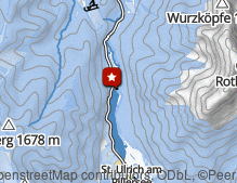 Karte: Hochseilgarten Pillersee