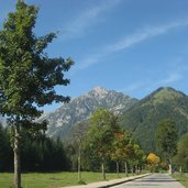 Strasse Alpenpark