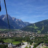 lienz von bergbahn zettersfeld aus gesehen