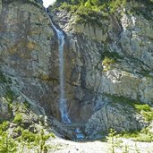 wasserfall unter larchetkarspitze karwendeltal