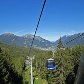 ehrwalder almbahn im hintergrund lermoos