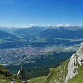 nordkette blick auf innsbruck