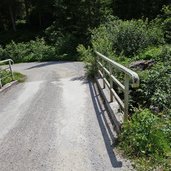 bruecke am weg zur tiefental alm