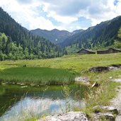 weiher bei tiefentalalm