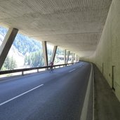 strasse gurglertal tunnel radfahrer