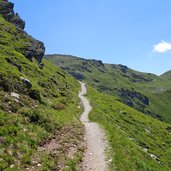 weg noerdlich von geiseljoch