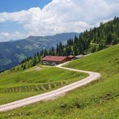 ausserkothkaseralm und blick auf wildschoenau fr