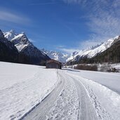 gschnitztal winterwanderweg bei galtschein
