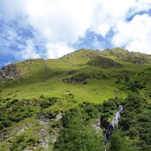 wasserfall am weg zum tuxer joch