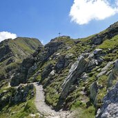 stoneman trail bei hollbrucker spitze nordostseite