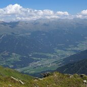 karnischer kamm blick auf hollbruck und st oswald pustertal osttirol