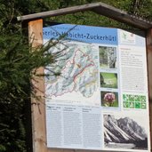 infotafel naturschutzgebiet bei gasthaus issenanger