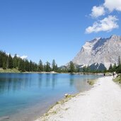 seebensee dahinter wettersteingebirge mit zugspitze fr