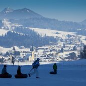 Kaiserwinkl Urlaub Winteraktivitaeten Snowtubing