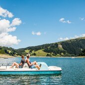 Tretbootfahren Durlassboden Stausee Gerlos