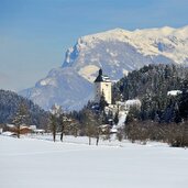 Walfahrtskirche Mariastein im Winter