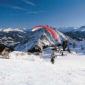 Winter Paragleiten am Achensee