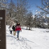 Winterwandern in der Region Hall Wattens