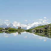 oberer wildalmsee auf dem weg zum schafsiedel