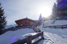 stubaital brandstatt alm winter