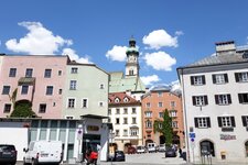 hall in tirol mit Pfarrkirche St Nikolaus