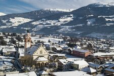 Marien Basilika Absam Winter