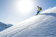 Snowboarden im Pillersee Tal